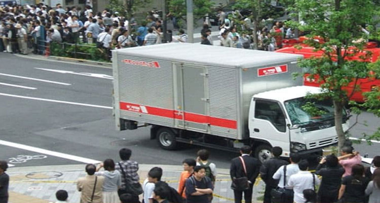 The video of Akihabara Massacre trends on online platforms